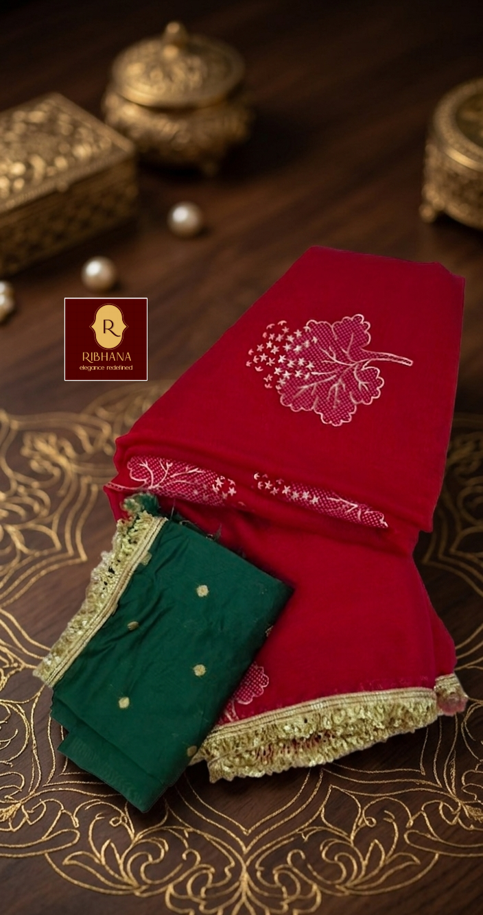 Pink fandy silk saree