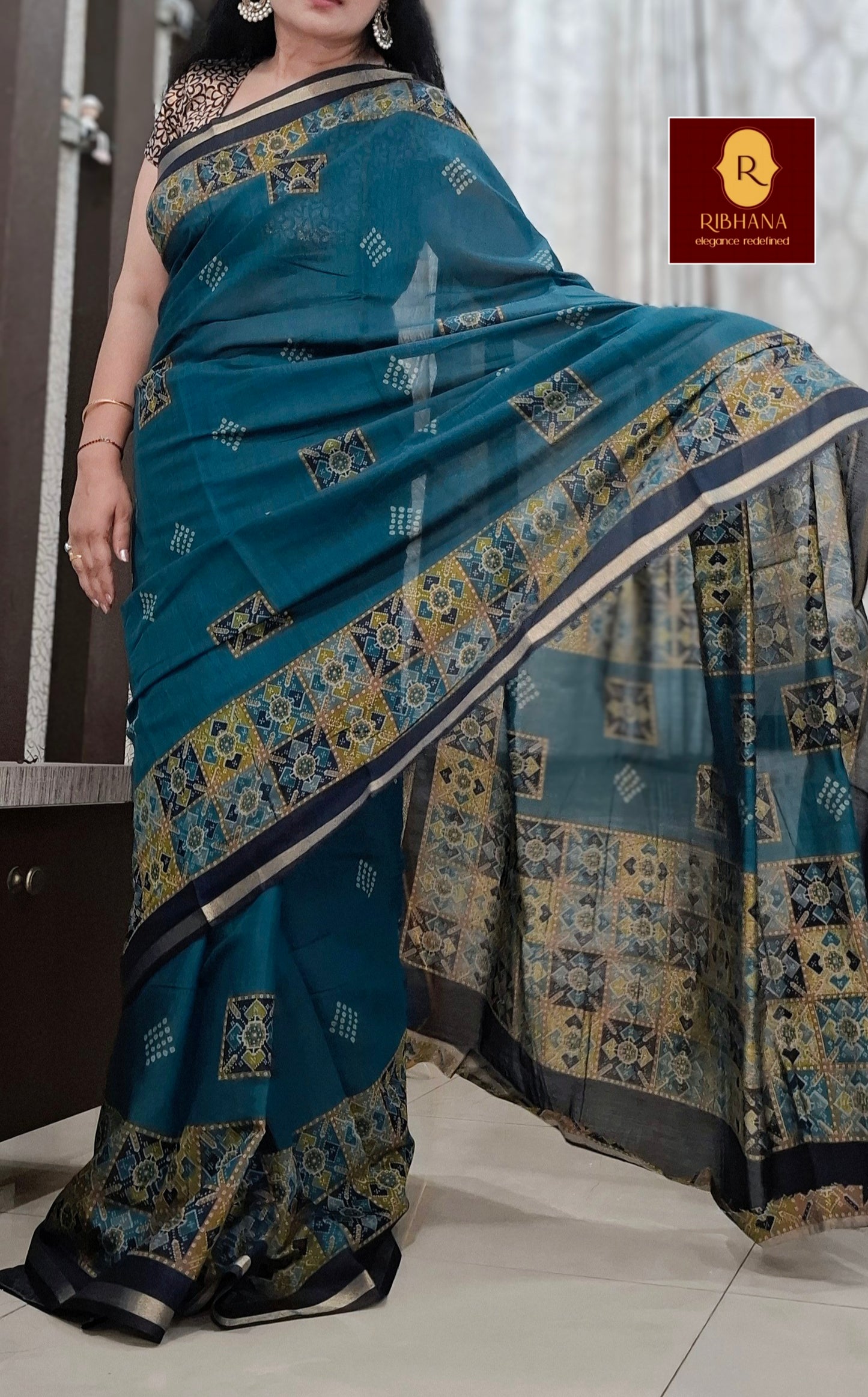 Blue Mal viscose