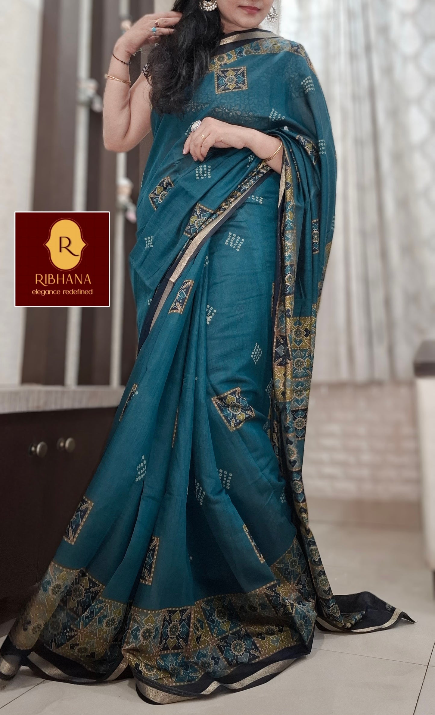 Blue Mal viscose