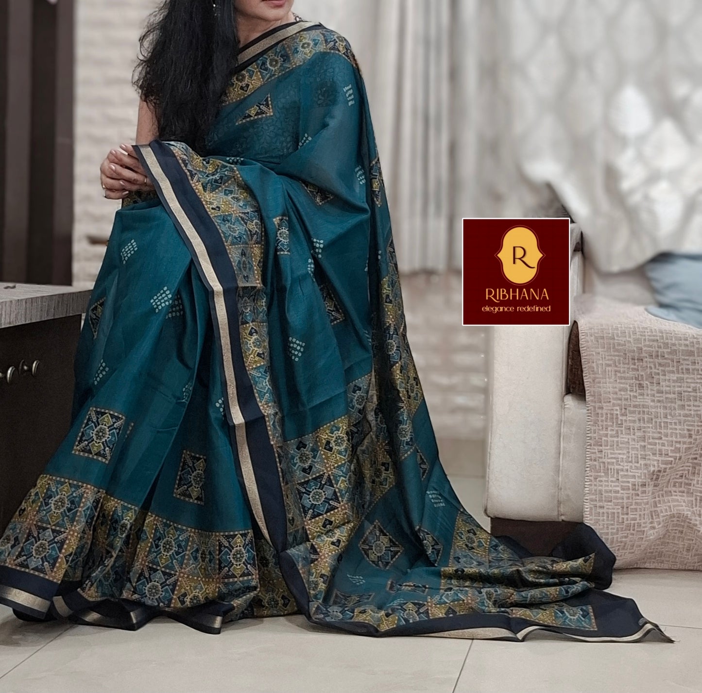 Blue Mal viscose